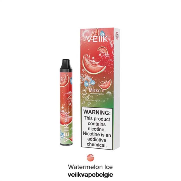 VEIIK Micko Pie wegwerpvape 600 trekjes watermeloen ijs 462F21 - VEIIK Vape Price